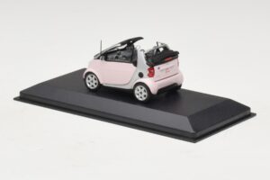 Smart Fortwo 450 Cabrio White Legally Blonde 2 Replacement Box Minichamps 1:43 402173900-R1 Diecast — photo 3 of 5