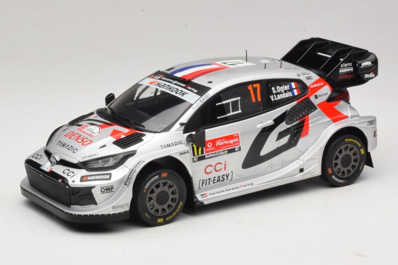 Toyota GR Yaris Rally1 #17 S. Ogier / V. Landais Rally Portugal Winner 2025 IXO 1:18 18RMC250A Diecast