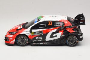 Toyota GR Yaris Rally1 #33 E. Evans / S. Martin Rally Monte Carlo 2026 IXO 1:18 18RMC269B Diecast — photo 3 of 6