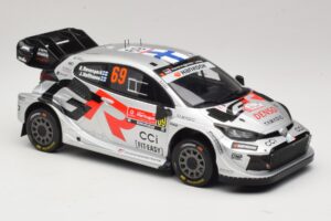 Toyota GR Yaris Rally1 #69 K. Rovanpera / J. Halttunen Rally Portugal 2025 IXO 1:18 18RMC250B Diecast — photo 4 of 6