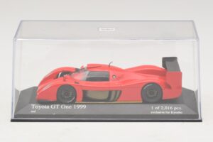 Toyota GT-One TS020 Street Red Minichamps 1:43 433991603 Diecast — photo 4 of 5