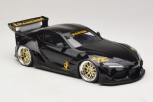 Toyota Supra GR A90 Pandem V1.0 Black TopSpeed 1:18 TS0307 Resin — photo 4 of 6