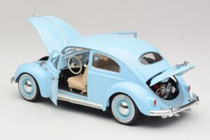 Volkswagen Beetle Blue Bburago 1:18 3381 Diecast — photo 5 of 8