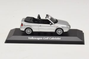 Volkswagen Golf Mk4 Cabriolet Silver Maxichamps 1:43 940058331 Diecast