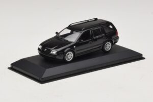Volkswagen Golf Mk4 Variant Sport Highline BBS Edition Black Replacement Box Minichamps 1:43 GOLF008-R1 Diecast — photo 2 of 5
