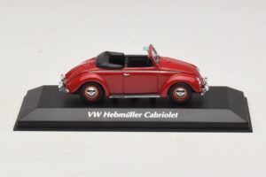 Volkswagen Hebmuller Cabriolet Red Maxichamps 1:43 940052131 Diecast
