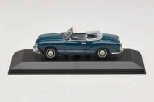 Volkswagen Karmann Ghia Cabriolet Dark Blue Minichamps 1:43 GHIA001 Diecast