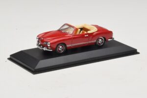 Volkswagen Karmann Ghia Cabriolet Dark Red Minichamps 1:43 5032 Diecast — photo 2 of 5