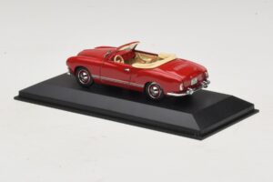 Volkswagen Karmann Ghia Cabriolet Dark Red Minichamps 1:43 5032 Diecast — photo 3 of 5