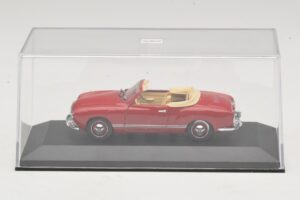 Volkswagen Karmann Ghia Cabriolet Dark Red Minichamps 1:43 5032 Diecast — photo 4 of 5